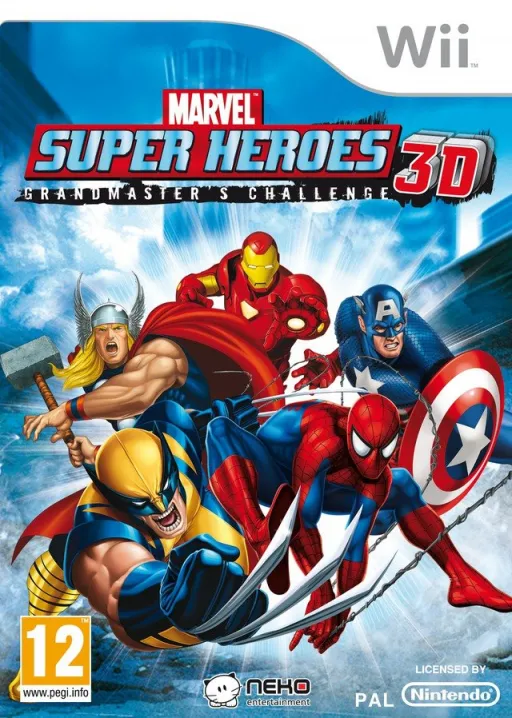 Marvel Super Heroes 3D - Grandmaster's Challenge (Europe) (En,Fr,De,Es,It,Nl,Pt,Sv,No,Da)
